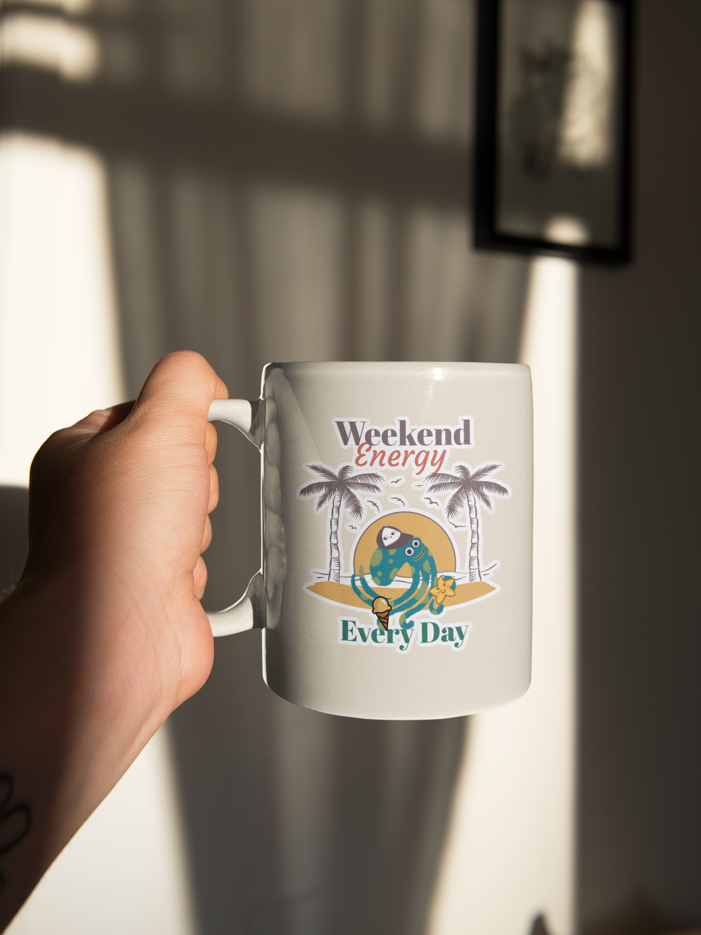 Weekend Energy Every Day — Sticker