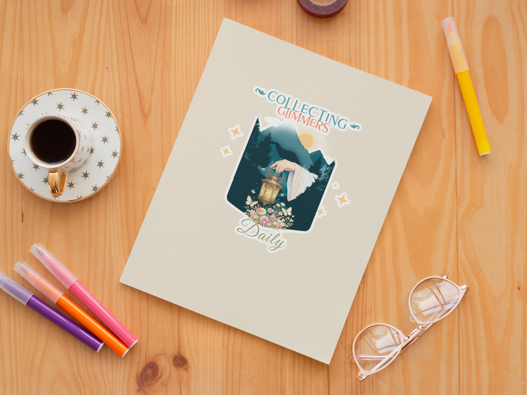 Collecting Glimmers Daily — Sticker